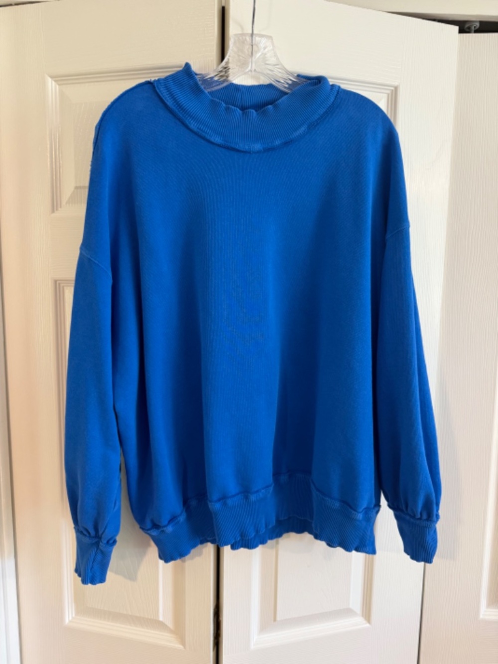 Free People - We The Free Palm Springs Pullover - Size Small - Blue